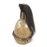 A PATTERN 1847 DRAGOON CAVALRY HELMET FOR THE INNISKILLING DRAGOONS, late 19th century, white