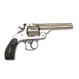 A GOOD .44 (RUSSIAN) SMITH & WESSON DOUBLE-ACTION FIRST MODEL REVOLVER, serial no. 3590, circa 1883,