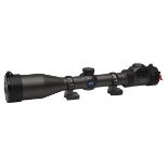 ZEISS A 'DURALYT' 3-12X50 TELESCOPIC SIGHT, serial no. 03900480, with A4 reticle, 30mm tube,