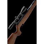 A .22 WEIHRAUCH HW77K LATE MODEL UNDER-LEVER AIR-RIFLE, serial no. 1866231, for 2012, with blued