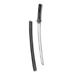 A FINE SHINTO PERIOD CHISA KATANA, UNSIGNED, circa 1620, with a fine 20 1/4in. expertly repolished