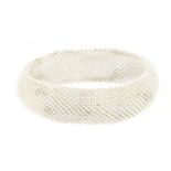 A LATE 20TH CENTURY STERLING SILVER ‘SOMERSET’ BRACELET BY TIFFANY & CO.