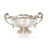 A 1930'S SILVER SPORTS TROPHY