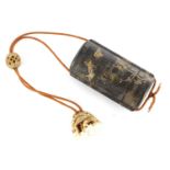 A FINE 19TH CENTURY JAPANESE FIVE CASE LACQUERWORK INRO