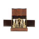 A 19TH CENTURY FRENCH TORTOISHELL AND BOULLE TABLE TOP BOULE CAVE A LIQUEUR