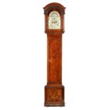 WILLIAM SMITH, LONDON, A VERY RARE GEORGE II WALNUT CASED EQUATION OF TIME LONGCASE CLOCK