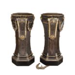 IN THE MANNER OF BERNARD II VAN RISEN BURGH. A FINE PAIR OF LATE 18TH/ EARLY 19TH CENTURY FRENCH ORM