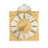 JOHN LYON, FECIT. A LATE 17TH CENTURY 30-HOUR HOOK AND SPIKE WALL CLOCK