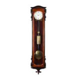 A RARE MID 19TH CENTURY YEAR GOING VIENNA REGULATOR WALL CLOCK