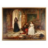GEORGE GOODWIN KILBURN (1839-1924) A LARGE 19TH CENTURY OIL ON CANVAS
