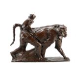 DYLAN LEWIS (B.1964) A LIMITED EDITION BRONZE SCULPTURE