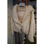 White Rabbit Fur Coat