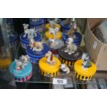 Collection of boxed Wade Hatbox series figures to include Disneys Lady & the Tramp etc.