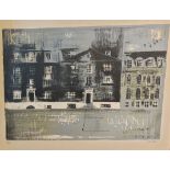 John Piper, Westminster School II, Lithograph in colours, limited dition number 25 fom 100, signed