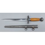 A German Third Reich Luftwaffe Dagger, 2nd pattern, maker P.D. Luneschloss Solingen, with double