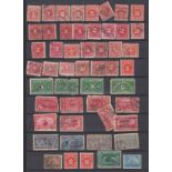 USA 1917-1925 postage due, parcel post and special delivery on four stock pages and few revenues,