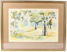 EDWIN LA DELL (1914-1970) King's College Chapel, Cambridge lithograph 72/75 signed in pencil 34 x