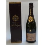 Pol Roger Rose Champagne, extra cuvee de reserve 2002