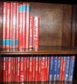 Large quantity of Baedekers travel guide books many in protective sleeves