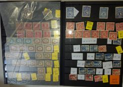 15 stamp albums (small amount of postcards) covering Great Britain and the World, including Isle