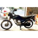 Honda 125cc motorcycle. First registered September 2000 MOT expired August 2010, mileage 13,390.  No