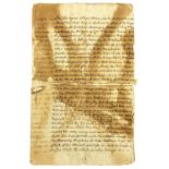 1692 MANUSCRIPT 12pp. SPOTLAND. Rochdale. JOHN BREARLEY. On paper. Final page states “this copy