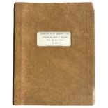 MAURITIUS. Scientific Expedition Typescript Manuscript. EXPEDITION TO ST. BRANDON’S 1976. Compiled