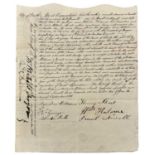 SLAVERY IN BATH 1816 City of Bath Indenture dated 1816 George the third, regarding William Nowell