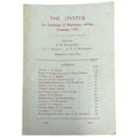 UNREGISTERED. The Oyster An Anthology of Winchester Writing, Christmas, 1942. Edited by J. R.