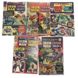 MARVEL COMICS SILVER AGE: TALES OF SUSPENSE FEATURING IRON MAN AND CAPTAIN AMERICA, #62-66, 1965 (5)