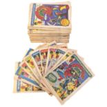 A large collection of Marvel's SPIDER-MAN AND HULK TEAM UP comic book, 1980s