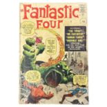 THE FANTASTIC FOUR, Marvel, Number 1, 1961. Original and first appearance of Mr Fantastic, The