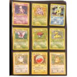 POKEMON TCG: One binder of mixed vintage and contemporary cards, including holographics [not all
