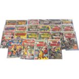 A collection of vintage Marvel comic books, to include: Inhumans and the Black Widow; Amazing