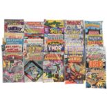 Various 1970s mixed Dc/Marvel Atlas etc comic books, to include: KA-ZAR; THE LOSERS; THE SUPER