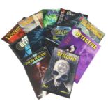 Occult detective quarterly issues #1-6; H.P. Lovecraft;s magazine of horror issues 1-4; lovecraft