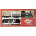 A boxed Mamod steam railway set