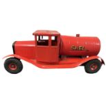 A Triang pressed steel Shell fuel tanker