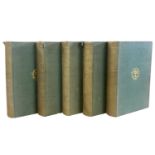 JANE AUSTEN. 1932-34. Five Volume Set. Oxford Clarendon Press. 8vo’s in the original green cloth,