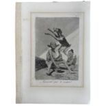 WITCHCRAFT. Aguarda que te unten - Wait till you've been anointed By Goya. 19th Century[?]. The work