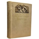 LORD BYRON: DON JUAN WITH 93 ILLUSTRATIONS BY JOHN AUSTEN, London, John lane / The Bodley Head,