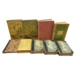 SMALL FORMAT ANTIQUARIAN BINDINGS: 7 Titles: MIGUEL DE CERVANTES SAAVEDRA, Paris, 1838. 3 volumes,