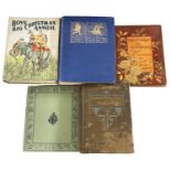 CHILDREN’S AND ILLUSTRATED. A small group of 5 bindings including; GUSTAVE DORE The Vision of