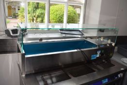 A Polar countertop prep fridge, model number G608