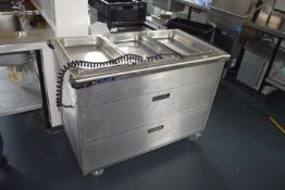 A Victor bain marie hot cupboard