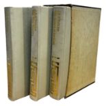 FOLIO SOCIETY: J R R TOLKIEN: THE LOTR OF THE RINGS TRILOGY, 1977. Slipcase worn