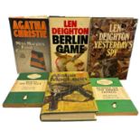 VINTAGE CRIME / ESPIONAGE: 6 Titles: LEN DEIGHTON: BERLIN GAME, London, Hutchinson, 1983, first; LEN