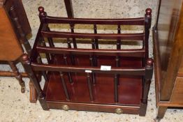 Reproduction Canterbury magazine rack