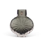 Whitefriars Sunburst Vase by Geoffrey Baxter Shape 9676 in grey/green colour with Whitefriars