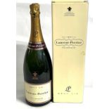 A magnum of Laurent-Perrier Champagne, boxed